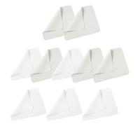 10 Pièces Chiffon en Fibre Fine Réutilisable sans Traces | Dix Lingettes Douces pour Verres, Appareils Photo, Téléphones Portables et Ordinateurs, Pratiques au Bureau Déplacement