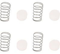 10 pièces clapet anti-retour à ressort retour d'huile de noyau unidirectionnel Machine356