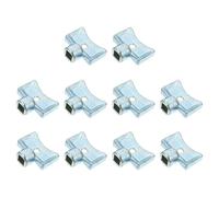 10 Pièces e Purgeur Radiateur en Alliage de Zinc, Argenté | Purge Rapide D’air, Pièces de Rechange, Usage Plomberie et Hvac ompacte, Forme Horloge