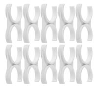10 Pièces Clip de Tube pour Systèmes de Filtre à Eau, Plastique | Installation Facile, Format Compact, Usage Polyvalent, pour Purificateurs Eau et Raccords de Tuyauterie