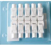 10 pièces Clips-Banane Connecteur de câble ECG ECG 4,0 mm Commutateur multifonctions Électrode