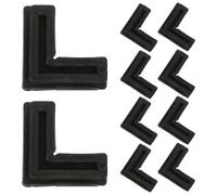10 Pièces Coin de Moustiquaire de Rechange, Angle 90° Fixe | Installation Pratique pour Porte Moustiquaire, Accessoire Polyvalent, Bricolage, Cadre à Fente, Pièce de Rechange