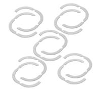 10 Pièces Collier De Serrage À Soufflet En Acier Inoxydable Kit Rabattable Tuyau De Radiateur Circlip Ondulé Carburateur Collier De Conduite De Carburant Pince À Ressort De Tuyau HOMSFOU