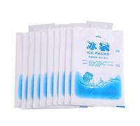 10 Pièces Compresses froides instantanées réutilisables pour un traitement rapide et efficace des premiers soins et un soulagement des douleurs, des bosses et des ecchymoses(200ml)