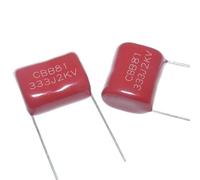 10 pièces condensateur à Film de polypropylène métallisé CBB81 2000V 103J/153J/183J/223J /333J 2KV 103 153 183 223 333 pas 20mm(2000V103)