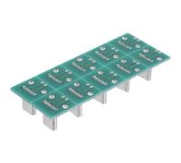 10 Pièces Connecteur Femelle Usb-c 6 Broches Carte Pcb Verticale | Carte de Conversion pour Test Pcb, Étain, Intégration Fluide, Transmission Rapide des Données