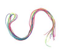 10 Pièces Cordon à Tresser Coloré pour Coiffure, Accessoire Stylé | Résine Légère, Port Confortable et Style Facile, Usage Quotidien Coloré, Danse de Rue, Look