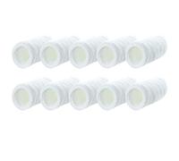 10 Pièces Couches Lavables en Coton 3 Plis, Ultra Absorbantes | Bords Finition Anti-effilochage, Panneaux Prépliés, Épaisseur Uniforme, pour Poussette, Paquet de Soins, Literie