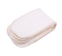 10 pièces couches pour bébé en coton respirant nouveau-né réutilisable lavable insert couche-culotte en tissu doux absorbant pour les nourrissons de 0 à 6 mois bande de café 35x12