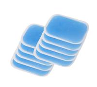 10 Pièces Coussinets de Gel de Rechange en Hydrogel Bleu | Adhérence Restaurée, Toucher Confortable, pour Séances de Taille et Usage Bureau, Durée 20 à 30 Fois