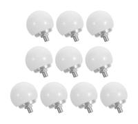 10 Pièces Couvercle D'ampoule LED Hémisphérique 50mm en Plastique
