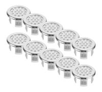 10 Pièces Couvercle de Bonde de Lavabo Salle de Bain Rond