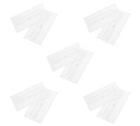 10 Pièces Couvercle en Verre pour Alarme Incendie, Rectangle | Remplacement Précis pour Panneau D’urgence, Visibilité Claire, Usage Maison et École, Compatibilité