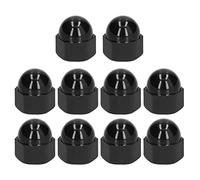 10 Pièces Couvercles D'écrou Hexagonal Tête Hexagonale Dôme Boulon Couvre écrou Protection Dôme Bouchons En Plastique Noir Fixation Matériel Fournitures Pour Industriel(M5)