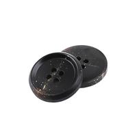 10 pièces d'accessoires de Couture de Boutons en résine à 4 Trous, Tailles de vêtements complètes, Boutons décoratifs en Plastique, Bricolage Fait à la Main(NK048-4,34mm)