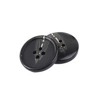 10 pièces d'accessoires de Couture de Boutons en résine à 4 Trous, Tailles de vêtements complètes, Boutons décoratifs en Plastique, Bricolage Fait à la Main(NK048-10,18mm)