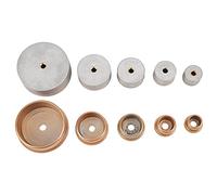 10 pièces d'accessoires de matrice de tube PPR pour machine thermofusible, moule de joint de tuyau en laiton PPR, résistance à haute température pour diamètre 63 mm/40 mm/32 mm/25