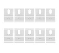 10 pièces d'angle à angle droit, entretoise fixe en aluminium en forme de L à 90°, attaches industrielles pour joints de charpente en bois et métal, résistantes à la corrosion et d (Angle 3030 en