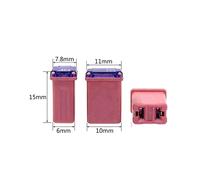 10 Pièces De 20amp 30amp Miniature Box Fusibles Fmm Mcase Type Fmm Maxi Fusibles ("Low Blow")