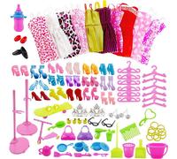 10 Pièces De 30 Cm Barbie Robe Costume Robe Accessoires Chaussures Jouets