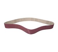 10 pièces de bande abrasive abrasive en oxyde d'aluminium 1220x50mm ceinture de ponçage ceinture circulaire bande de meulage pour le meulage non métallique pour le(120#)