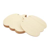 10 Pièces de Bois Soi-même Citrouille Célébration Décorations