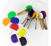 10 pièces de capuchons de n silicone colorés avec anneaux élastiques, capuchons d'identification de ccessoires de voiture décontractés, breloques de sac à dos pour l'école, idées de cadeaux