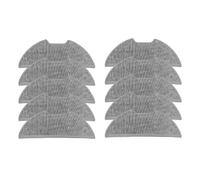10 Pièces de Chiffon de Vadrouille Lavable pour Obode A8 / Eureka E10S / ETA AURUM Pro 624 Accessoires pour Aspirateur Robot Tampon