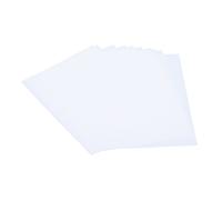 10 pièces de film rétractable imprimable, film rétractable DIY, imprimé sur les deux faces, pour pistolet à air chaud et four (blanc)