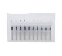 10 pièces de fraises en carbure, fraise à bout conique bleue pour la gravure CNC de circuits imprimés, fraise à ultra-fin avec tige de 3,175 mm, pour le cuivre, l’acier (1.chm)