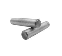 10 pièces de goupille de positionnement conique en acier A3# avec une conicité de 1:50, diamètre de l'extrémité petite 5mm, longueur 20mm, 5x20mm