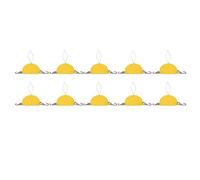 10 pièces de passe-épingle, petit passe-épingle à main avec fil flexible, outil 3 en 1 pour enfiler les aiguilles à laine, idéal pour les projets d’artisanat et l’usage domestique,