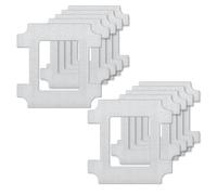 10 pièces de rechange pour le robot nettoyeur de vitres Mova N1, chiffons de rechange, tampons de nettoyage et lingettes pour Mova N1.