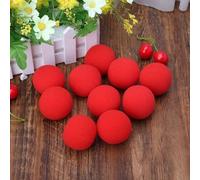 10 Pièces De Tours De Magie De Doigt De 3.5cm, Accessoires De Boules D'éponge, Tours De Scène Classiques De Rue
