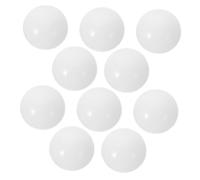 10 Pièces Demi Abat Jour de Lampe Sphérique Blanc en Plastique