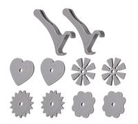 10 Pièces d'Éperons de Botte Compatibles avec les Crocs, 4 Styles d'Éperons pour Bottes de Cowboy Mini Éperons de Botte Amusants Breloques de Chaussures Rotatives pour Hommes et Femmes