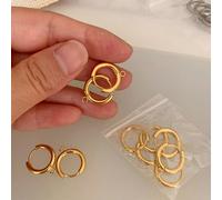 10 pièces d'épingles à boucles d'oreilles Huggier pour fabriquer des accessoires de boucles d'oreilles. Vous pouvez faire vos propres bijoux selon vos préférences. C'est un cadeau pour toute fête comm