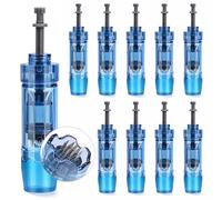 10 Pièces Dermapen M8S Cartouches 36 Pins, Microneedling Cartouche d'Aiguille de Rechange pour Ultima A8S M8S A9 Microneedling Stylo Derma Électrique (36Pins, 10Pièces)
