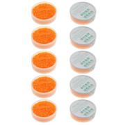 10 Pièces Déshumidificateur Silicone pour Appareils Auditifs, Boîte Mini | Usage Unique, Absorption Continue de L’humidité, Protection Fiable L’eau, Adapté aux Salles de Bains et Cuisines