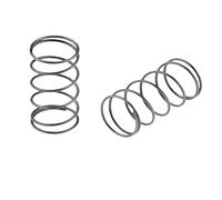 10 pièces diamètre de fil 0.9mm, diamètre extérieur 10mm ressort de compression en spirale en acier à ressort de Y-type, outil d'accessoires pour ressort de rappel de Rotor, 0.9x10x50mm