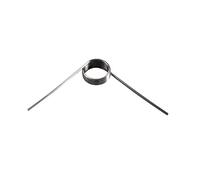 10 pièces diamètre de fil 1mm, diamètre extérieur 8mm, ressorts de torsion mécaniques en acier à ressort résistant à la Corrosion, Angle 90°, 1x8mm-6 Tours - 90°