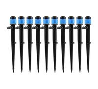 10 Pièces D'irrigation Goutte À Goutte Réglable Pulvérisation Pour De Jardin Buse 'arrosage Goutteurs À 360 Degrés Équipement 'entretien Système 'irrigation Par Aspersion Minuterie