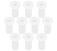 10 Pièces Douille de Charnière Inférieure pour Réfrigérateur | Bague à Trou Traversant, pour Axe Inférieur et Pivot de Congélateur, Montage Diy, Usage Maison ou Magasin
