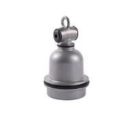 10 pièces douille de lampe chauffante et interrupteur de cordon d'alimentation chien de compagnie lézard porcelet couveuse de poulet chauffage spirale douille de lampe outil d'éclairage ( Color : Grey