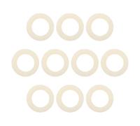 10 Pièces Douille en Plastique Beige 9mm X 14mm | Prévention du Blocage Désalignement, de Friction, Installation Facile, Compatible Vitrines et Supermarchés