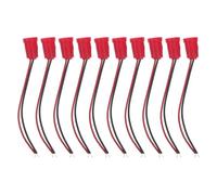 10 Pièces Douille pour Petite Lampe E12 en Plastique Rouge