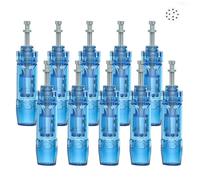 10 Pièces Dr. Pen Cartouches 12 Pins - Cartouche d'Aiguille de Rechange Originale pour Stylo de Microneedling - Pour Dr. Pen Ultima A8S M8S A9 Microneedling Stylo Derma Électrique (12Pins, 10PCS)