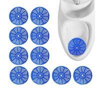 10 Pièces Écrans D'urinoir Pour Salle De Bain, Coussinets D'urino-ir Chambre D'homme - Nettoyant Pour Urinoir Contrôle Des Odeurs,Tampons D'urinoi-r Pour Écran D'urinoirs, Effet Fraîcheur 30 Jours
