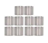 10 Pièces écrou De Connecteur Rond, M10x1,5 14 L13mm Tige Filetée Antirouille Et Corrosion, écrous D'accouplement En Acier Inoxydable 304 Pour L'entretien des équipements Mécaniques D'amélioration De
