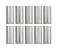 10 Pièces écrou De Connecteur Rond M8x1,25, Tige Filetée Anti-usure Et Antirouille En Acier Inoxydable, écrous De Couplage De Tige à Filetage Femelle L25mm Pour L'entretien Mécanique de la Décoration